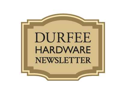 Durfee Hardware Newsletter Placard