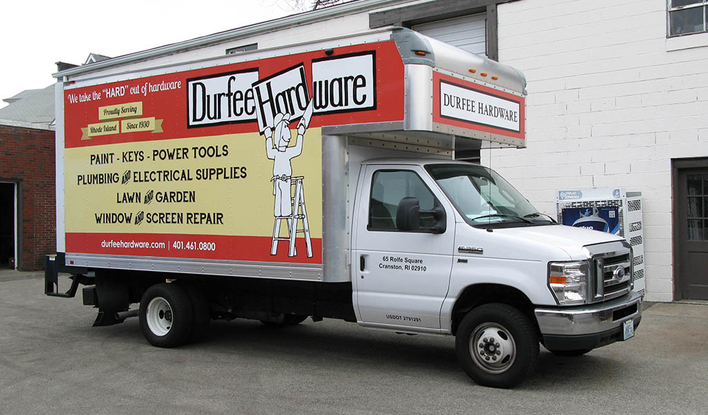 Durfee Hardware Delivery Truck