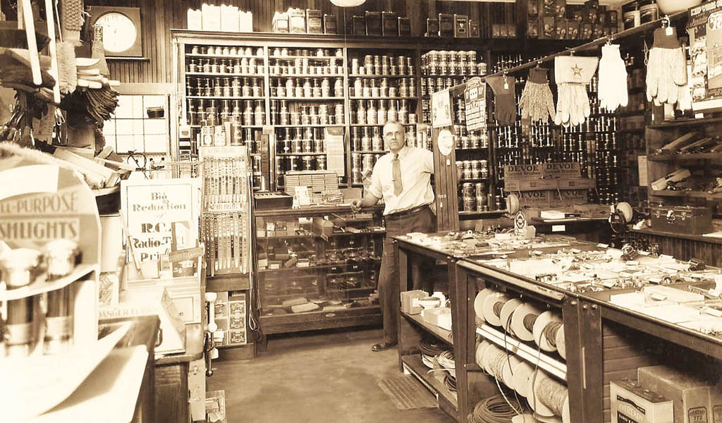 Durfee Hardware Vintage Store Interior